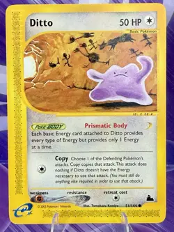 Ditto 51/144 Non-Holo Common | Pokemon TCG: Skyridge Vintage 2003 | Near Mint - Image 1