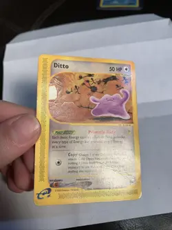 Nintendo Ditto 51/144 Skyridge 2003 E-Series Pokemon Card TCG - Image 2