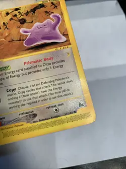 Nintendo Ditto 51/144 Skyridge 2003 E-Series Pokemon Card TCG - Image 4