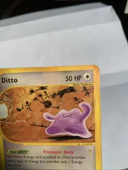 Nintendo Ditto 51/144 Skyridge 2003 E-Series Pokemon Card TCG - Image 5