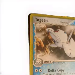 Togetic Pokemon TCG Card English ex Dragon Frontiers Togetic 11/101 Holo Rare - Image 2