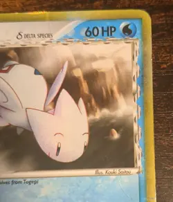Togetic Pokemon TCG Card English ex Dragon Frontiers Togetic 11/101 Holo Rare - Image 3
