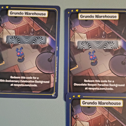 Neopets Grundo Warehouse Bundl 6-Card - Anniversary Petpet - Redemption Code - Image 2