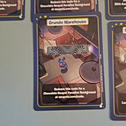 Neopets Grundo Warehouse Bundl 6-Card - Anniversary Petpet - Redemption Code - Image 4