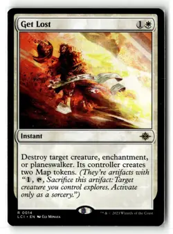 MTG Magic the Gathering Get Lost (14/491) The Lost Caverns of Ixalan LP - Image 1