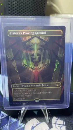 Ziatora's Proving Ground (Borderless) Streets of New Capenna Foil - Image 1