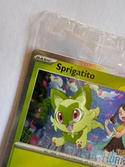 Sprigatito [Pokemon Horizons Stamp - Sealed] - SVP191 - Scarlet & Violet Promos - Image 2