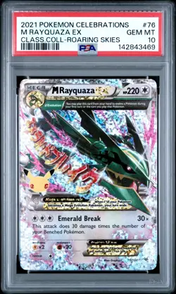 PSA 10 MEGA RAYQUAZA EX 76/108 CELEBRATIONS CLASSIC COLLECTION POKEMON 😍 - Image 1