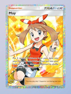 May Mega Rising Full Art 2 Star ⭐⭐ - Pokemon Pocket TCG (English) - Image 1