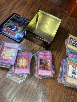 1996 Vintage Empty Collectable Tin Dark Magician Yu-Gi-Oh! Random Bulk X500 53334284394 - Image 2