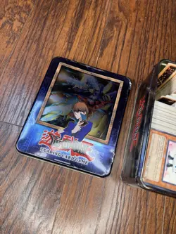 1996 Vintage Empty Collectable Tin Dark Magician Yu-Gi-Oh! Random Bulk X500 53334284394 - Image 4