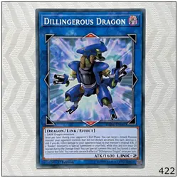 Dillingerous Dragon - DANE-EN041 - Common 1st Edition Yugioh - Image 1