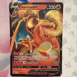 Charizard V 018/159 Crown Zenith Ultra Rare Holo Pokemon TCG Card NM - Image 1