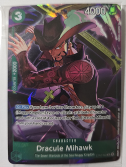 One Piece Dracule Mihawk ST12-003 Illustration Box Vol. 4 Sealed Promo - Image 1