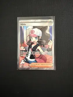 Pokemon TCG Hilda 164/086 - SV: White Flare Full Art Ultra Rare Holo NM - Image 1