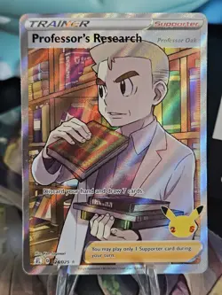 Professor's Research 024/025 Sword & Shield Celebrations Pokemon TCG - NM - Image 1