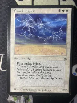 Thunder Spirit English Legends Magic The Gathering Card Light Play - Image 1