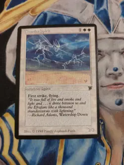 Thunder Spirit MTG Legends Rare White Creature Near-Mint x1 GG2 - Image 1