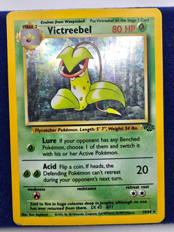 Pokemon Unlimited Jungle Victreebel 14/64 MP/LP Holographic WOTC Free Ship! - Image 1