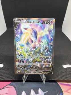 Pokemon TCG Galarian Rapidash V Chilling Reign Alternate Art 168/198 - NM/Mint - Image 2