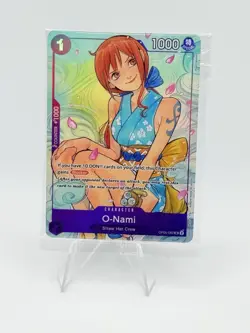 O-Nami (Illustration Box Vol.1) OP05-062 One Piece Promotion Cards Foil - Sealed - Image 1