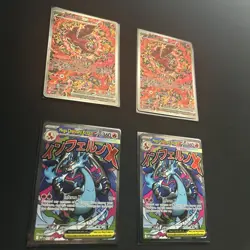Pokemon TCG CHARIZARD Phantasmal Flames UPC Promo Cards MINT* pair x2 - Image 1