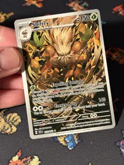 Pokemon Cards Shiftry 163/162 Illustration Rare Temporal Forces - (NM) - Image 2