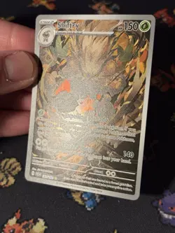 Pokemon Cards Shiftry 163/162 Illustration Rare Temporal Forces - (NM) - Image 3