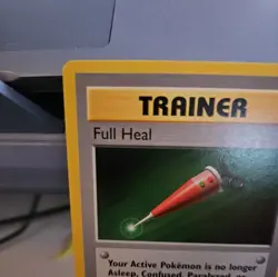 1st Edition Full Heal 82/102 MP + Base Unlimited-Vintage Pokemon Card- Base Set - Image 2