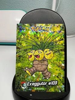 Pokemon - Crystal Card Collection (Stained Glass) - Exeggutor #103 - Near mint - Image 1