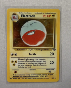 Pokemon TCG Electrode Jungle 2/64 Holo Rare Card NM - Image 1