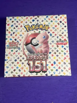 JAPANESE Pokemon Card 151 SEALED BOOSTER BOX With Shrink 20 Packs Pokemon TCG - Image 5
