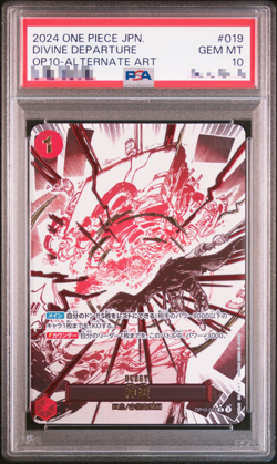 PSA 10 One Piece Card Divine departure Kamusari R Parallel OP10-019 Royal Blood - Image 1