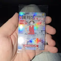 Unopened one piece card -Monkey.D.Luffy One Piece College Basketball Rare Card!! - Image 1