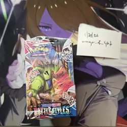 1x Pokemon TCG Battle Styles Booster Box Factory Sealed 36 Packs Sword & Shield- - Image 3