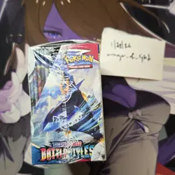 1x Pokemon TCG Battle Styles Booster Box Factory Sealed 36 Packs Sword & Shield- - Image 4