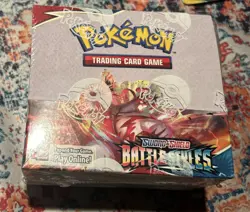 Pokemon TCG: Sword & Shield Battle Styles Booster Box (36 Packs) FACTORY SEALED 820650818189 - Image 1