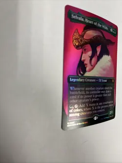 Selvala Heat Of The Wilds Borderless Foil Card #0681 MTG LP - Image 5