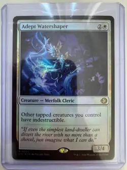 Adept Watershaper FOIL R #0003 MTG Lorwyn Eclipsed NM ENG - Image 1