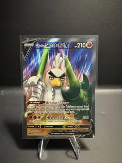 Galarian Sirfetch'd V - 174/185 - Pokemon Vivid Voltage Sword Shield Full Art NM - Image 1