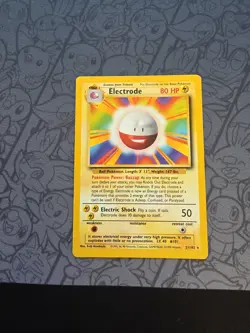 Pokemon: Electrode #21/102 Rare Base Set WOTC 1999 Non-holo Vintage - LP - J63 - Image 1