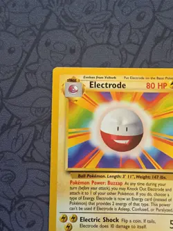 Pokemon: Electrode #21/102 Rare Base Set WOTC 1999 Non-holo Vintage - LP - J63 - Image 3