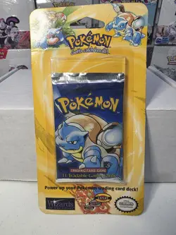 Pokemon Base Set Blister Pack (Shadowless) - Image 1