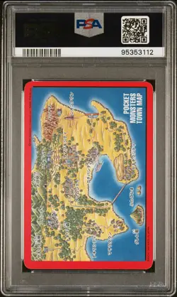 Blastoise Trainer Pokemon 1996 Carddass Vending Japanese #156 PSA 8 - Image 2