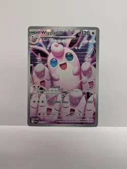 Pokemon Wigglytuff 105/094 Me02: Phantasmal Flames Illustration Rare Holo 120 HP - Image 1