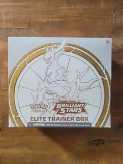 Pokemon TCG Brilliant Stars Elite Trainer Box Sealed ETB Sealed &[Plastic Case] 820650850127 - Image 2