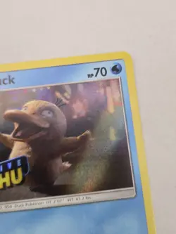 Pokemon TCG Psyduck STAMPED SM199 Holo Detective Pikachu Black Star Promo Card - Image 3
