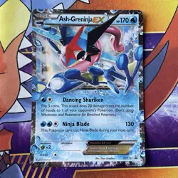 Ash-Greninja EX - (XY Black Star Promos) XY133 Jumbo Oversized Cards Holo - Image 1