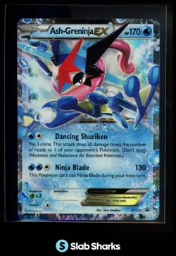 2013 POKEMON XY BLACK STAR PROMOS #XY133 ASH-GRENINJA EX - Image 1