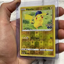 Pokemon TCG Pikachu Pokemon Go 028/078 Reverse Holo Rare NM Near Mint Nintendo - Image 2